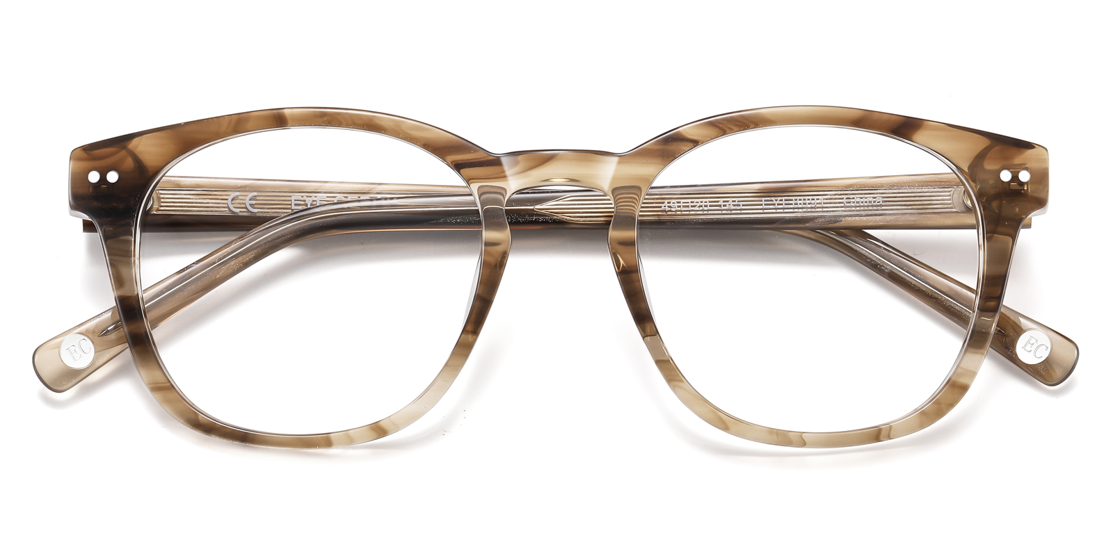 8891BT-Pamdde Bril -bruin