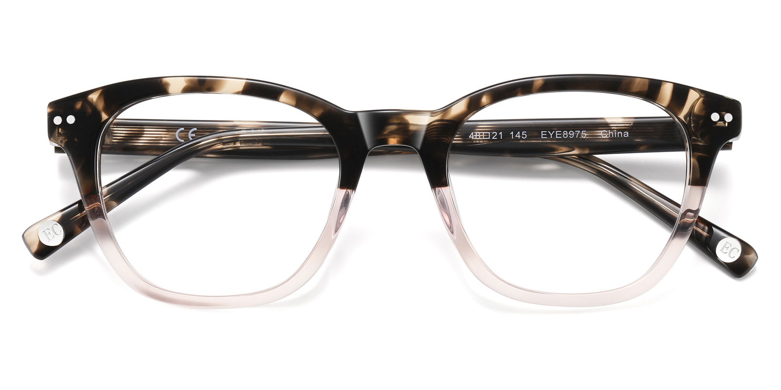 8975TL-Ublich Bril-schildpad